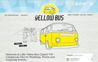 Little Yellow Bus web site example